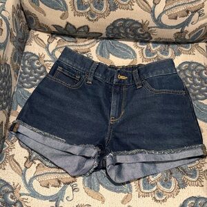 Old Navy Dark Blue Jean Shorts